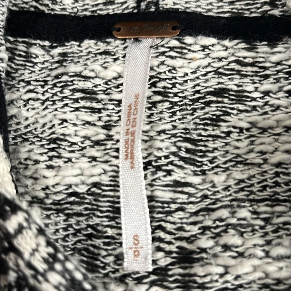 Free People Santa Fe Jacquard Zippered Kimono Hoodie Size Small - Picture 6 of 12